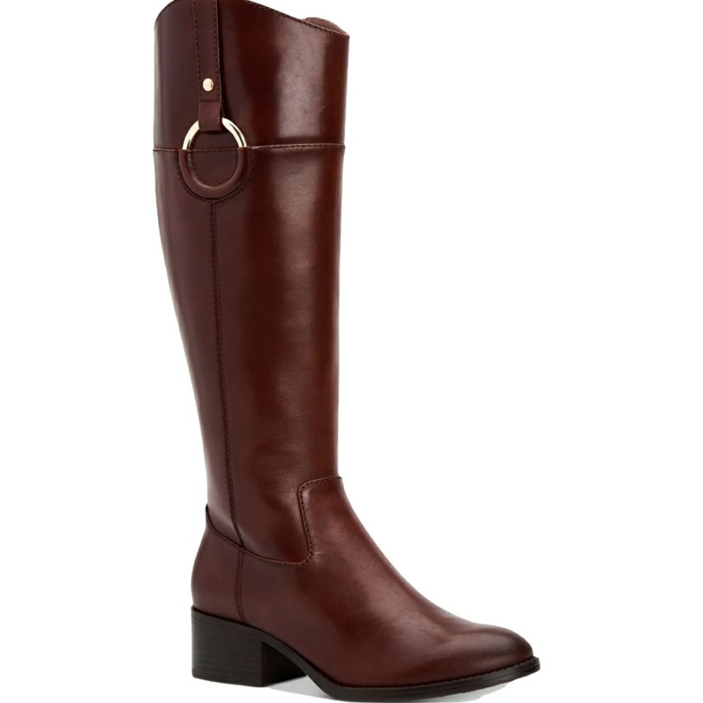 BEXLEYY LEATHER KNEE HIGH RIDING BOOTS
